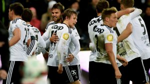 Jubel etter scoring mot Vålerenga