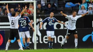 Strand og Jamtfall jubler for mål mot Viking