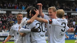 Jubel klynge etter mål mot Stabæk