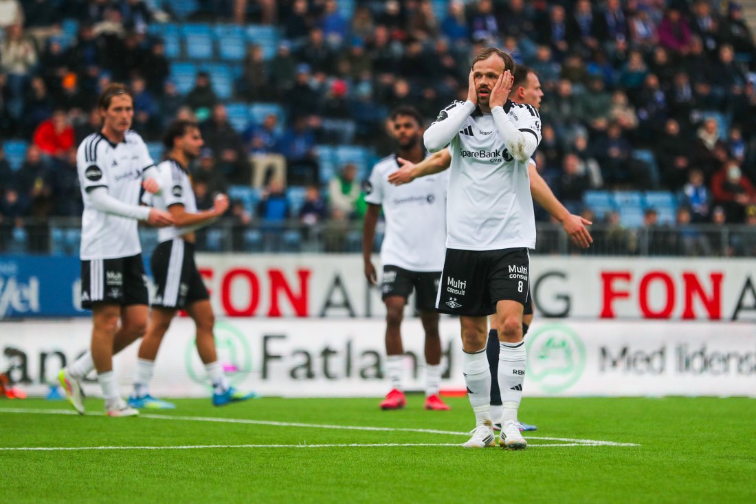 STORE SJANSER: En offensiv Fossum kom til flere sjanser, men vil nok tenke på den største etter en halvtime.