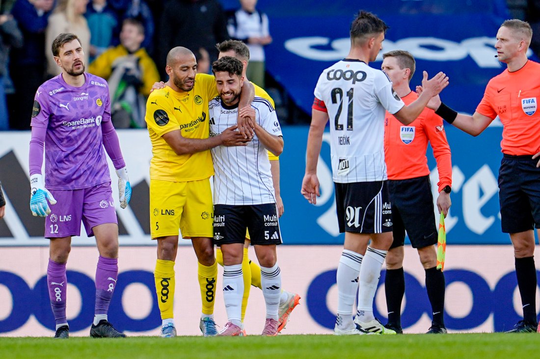 En Mousti Zeidan-stikker førte til at Haitam Aleesami satte ballen i eget mål. Men etter den intense avslutningen var tonen god mellom de to 5-erne.