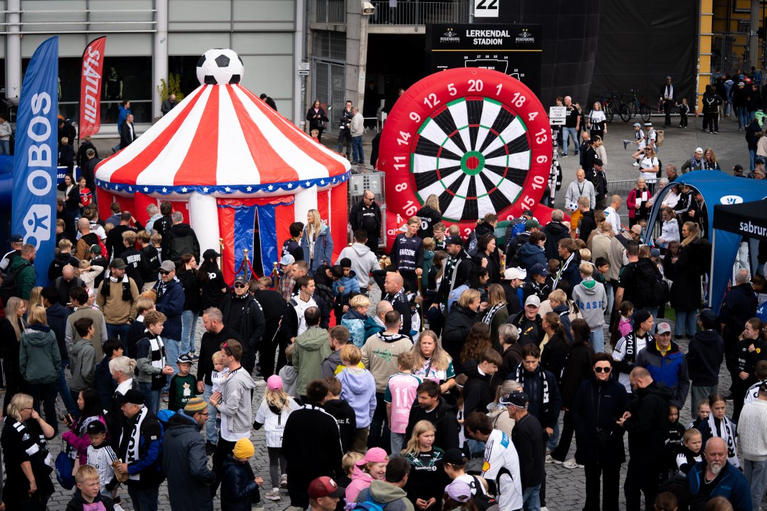 Det blir mye moro i Fanzone på lørdag 5. september før Rosenborg - HamKam.