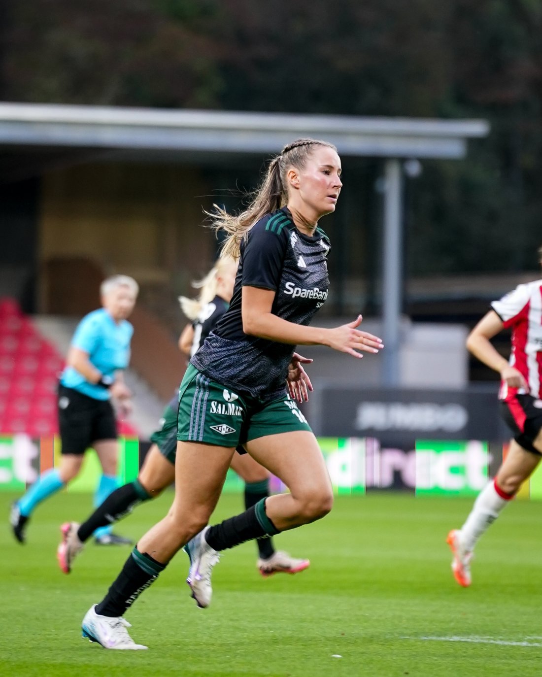 Ine Strømstad Berre i aksjon mot PSV Eindhoven i Nederland tidligere i år.