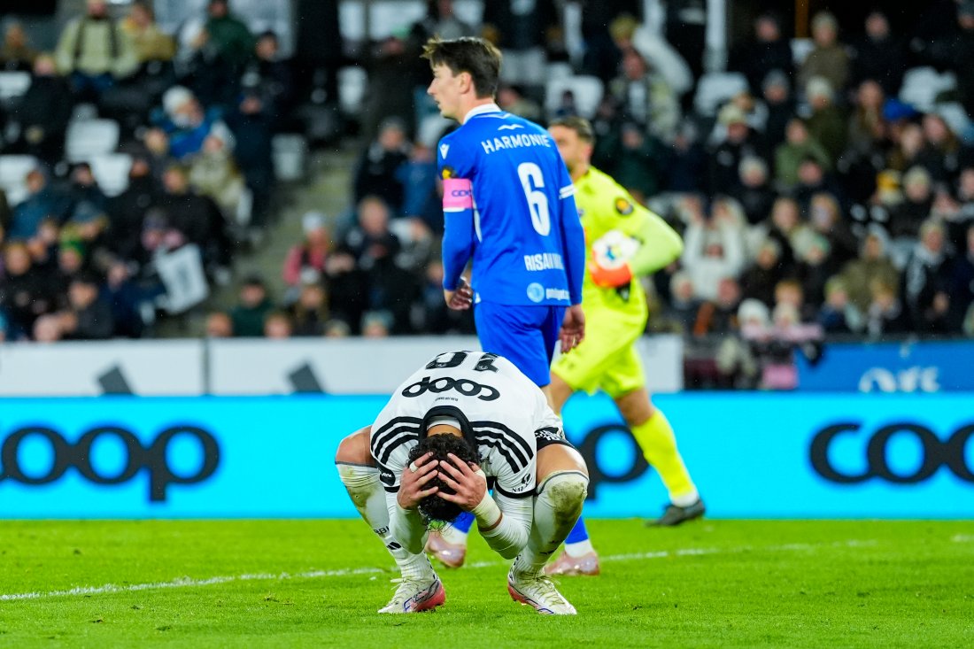 Frustrerende kamp for Amin Chiakha og RBKs angrepsrekke som ikke klarte å utnytte de store sjansene i andre omgang.