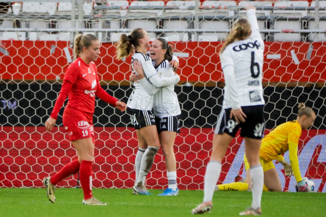 En sen redusering av Ine Berre ga håp i sluttminuttene.