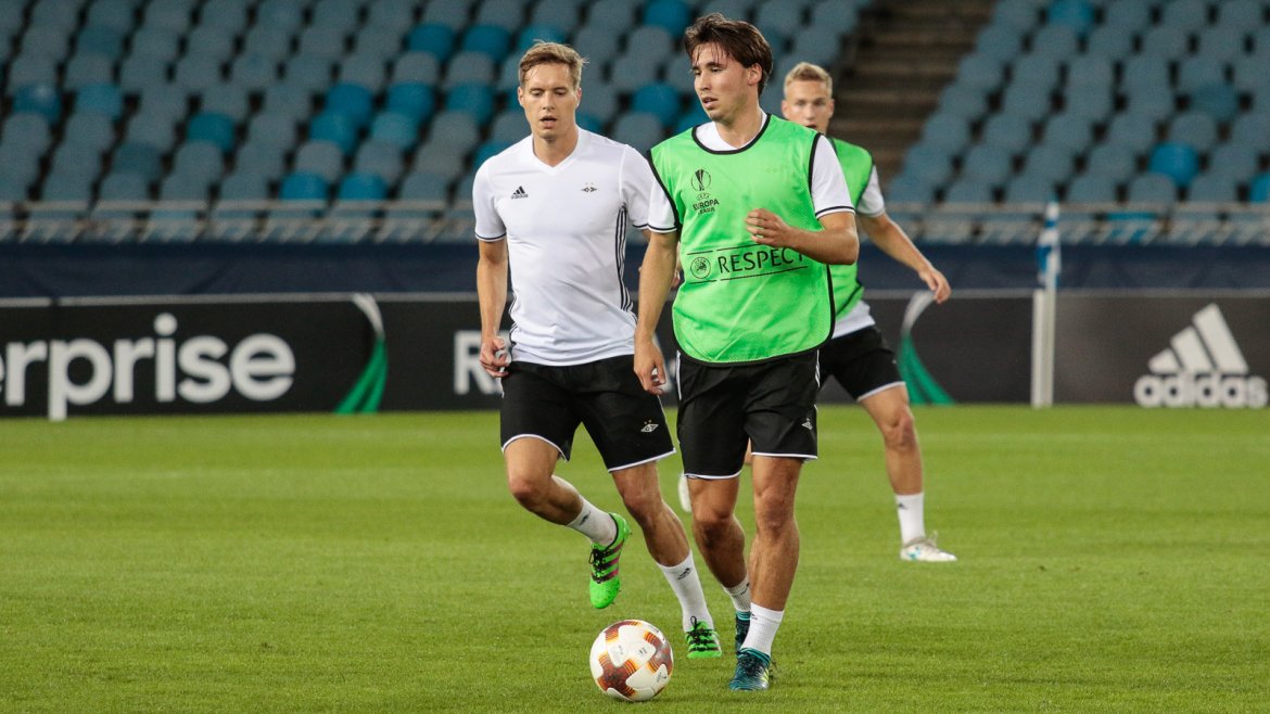 Anders Trondsen med Anders Ågnes Konradsen like bak.