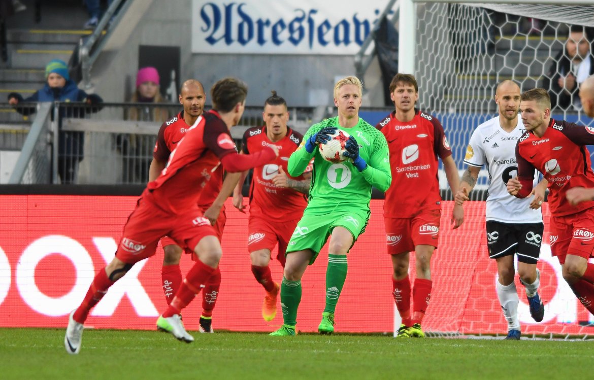 Arild Østbø fikk sin debut i Eliteserien for RBK.