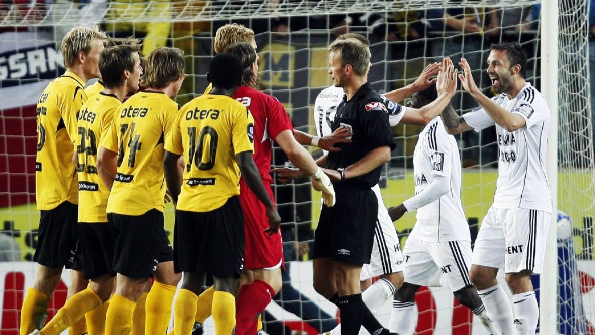 Diskusjoner etter kampen mot Start