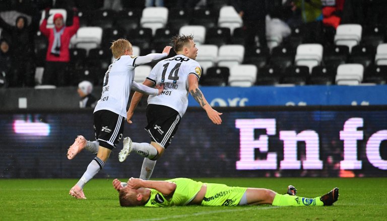 Alexander Søderlund sendte Rosenborg i føringen med en kraftscoring!
