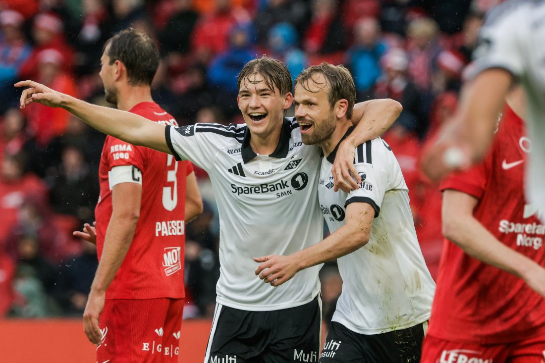 Indreløperne Mads Bomholt og Iver Fossum var glimrende for RBK så lenge kreftene holdt. Det holdt nesten til poeng i Bergen.